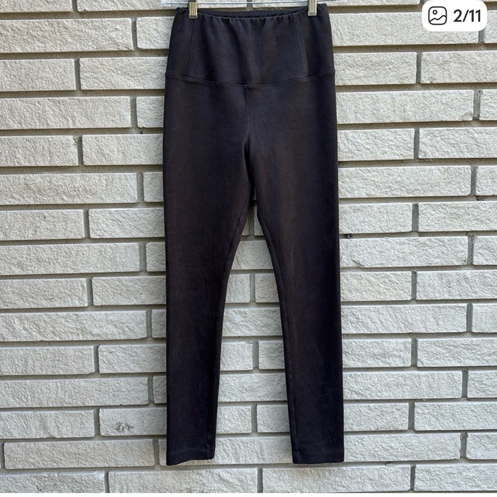 Wilfred Free Luxe Suede-Feel High-Rise Leggings – Super Soft, Size S